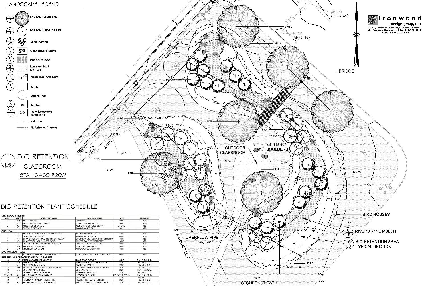 Rain Garden - Ironwood Design Group LLC