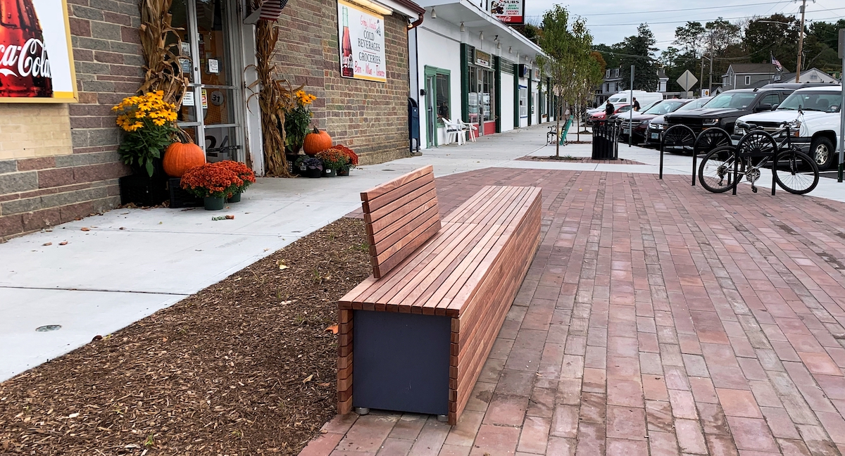 Lincoln Street in Exeter Created Anew Ironwood Design Group LLC